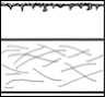 Cross section- surface oxidation starts on white gelcoaet